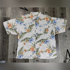 Bungalow Brand Mens Hawaiian Shirt 2XL